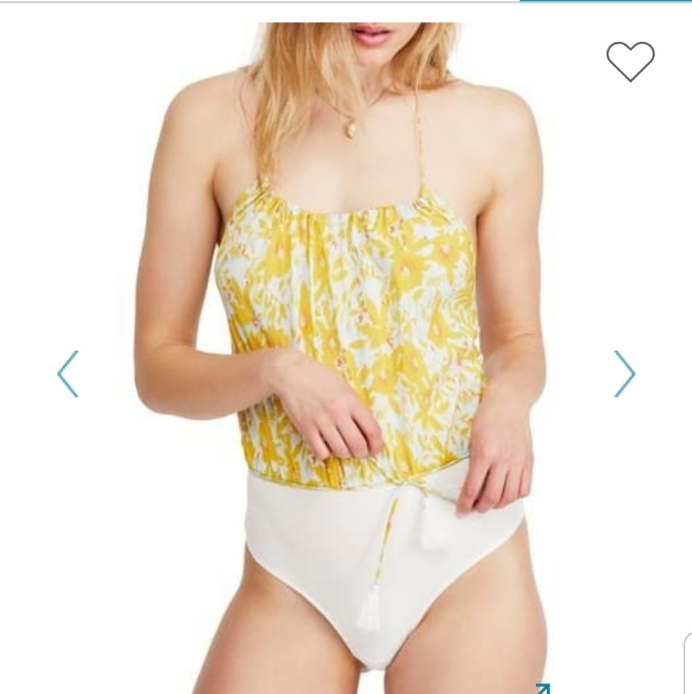 Free People Halter Liza Bodysuit - Picture 4 of 5